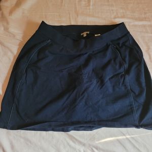 Navy blue skort